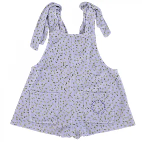Combinaison a nouer violette enfants Piupiuchick | Petites Fripouilles